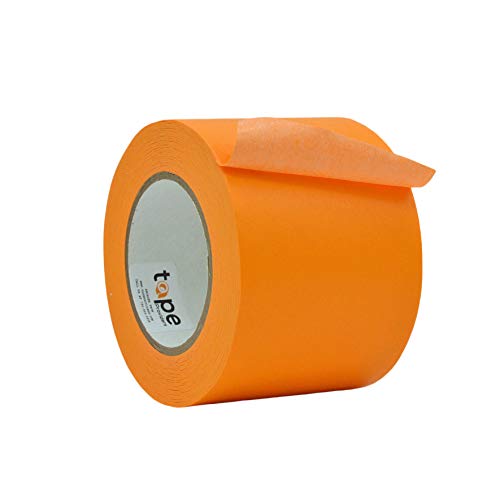 WOD CFTC6 Console Artist Tape Made in USA Orange, 12 inch x 60 yds. Flatback Paper Marking/Labeling Tape Residue Free, for Watercolor Paper to Prevent Tearing