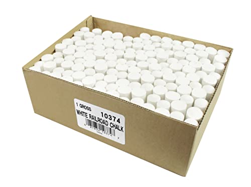CH Hanson 10374 White Railroad Chalk - 144/BX