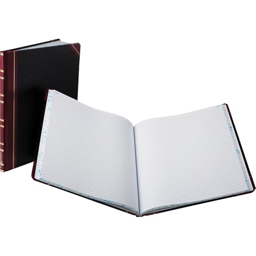 Boorum & Pease 1602 1/2 Series Bound Faint Rule Books, 300 Sheets, Thread Sewn, 11.93-inch x 9.87-inch Sheet Size, White, 1Each (BOR1602123F)