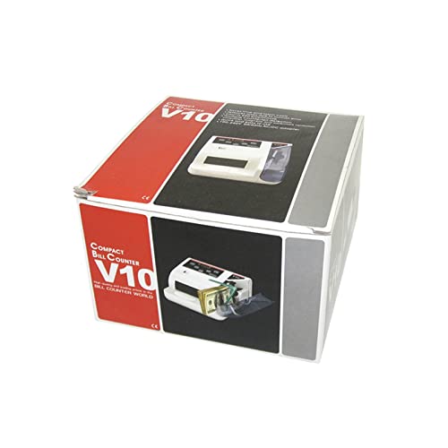 VGVGV Money Counter Machine, Mini Money Detector with UV MG WM Bill Counter for Most Currency Note Bill Cash Counting Machine Fake Currency Checker for Banknotes Detecting