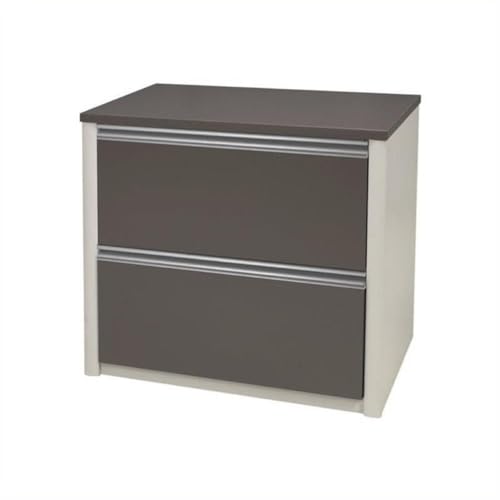 Scranton & Co 30" Lateral File in Slate and Sandstone