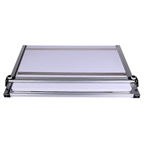 FAFACAI Drafting Board, Portable Drafting Table with Parallel Bar, Easily Adjustable Drafting and Architecture Tool, for Students and Professionals, 23.6 X 17.7 Inches