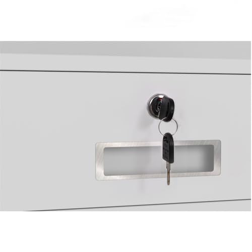 Cabinet File Cabinet Short Office Cabinet Multifunctional Storage Cabinet File Cabinet Steel Under Desk Drawer Cabinet with Lock Cabinet, 1.2mm File