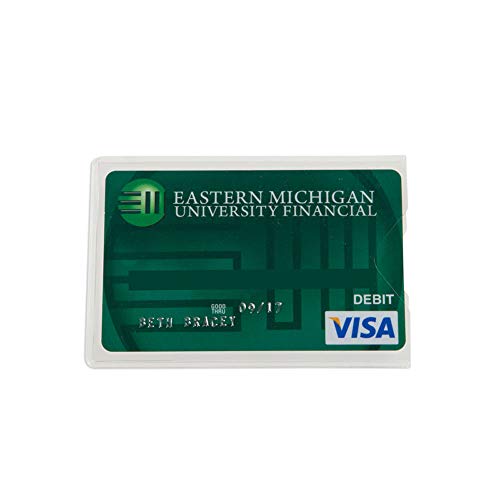 Clear Vinyl ATM Jacket - Credit/Debit Card Protector - Card Sleeve 250/box