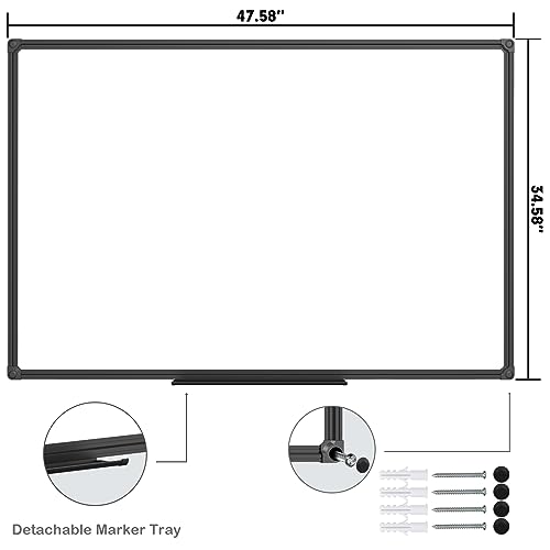 JILoffice Magnetic Whiteboard/White Board, Dry Erase Board 48 x 36 Inch