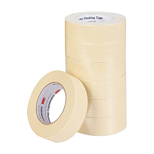 3M Automotive Masking Tape 2308, 06547, 36 mm x 55 m, 24 Rolls