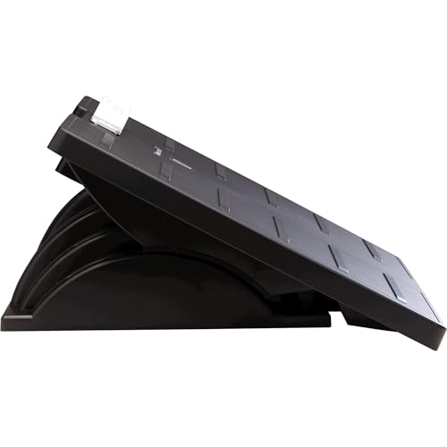 Fellowes Office Suites Metal Adjustable Foot Rest, Black