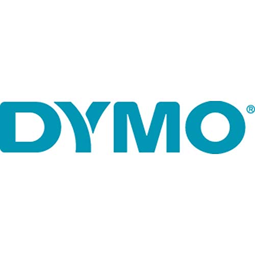 DYMO RhinoPRO Permanent Adhesive Polyester Fabric Thermal Transfer Label Tape, 1/2-inch (12 mm), Black Type on Clear, (622289)