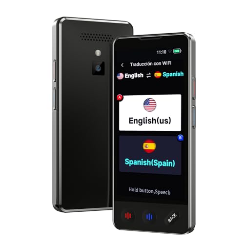 AI Language Translator Device, 2026 Upgraded VORMOR Translator No WiFi Needed, Support ChatGPT, Instant Two-Way 150 Languages Translation, Offline/Photo Translation for Business Travel