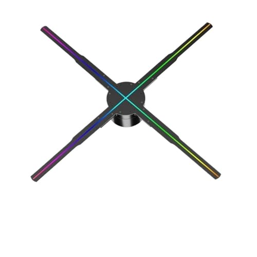 42-100CM 3D Fan Hologram Projector WiFi Display Advertising Logo Light Led Sign Holographic Lamp Three-Dimensional Projectors(52cm)