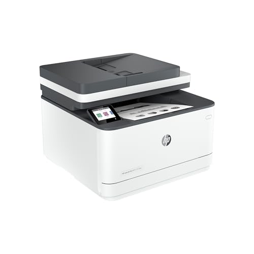 HP LaserJet Pro MFP 3101fdw Wireless Black & White All-in-One Laser Printer, Scanner, Copier, Fax, Best-for-Office (3G628F)