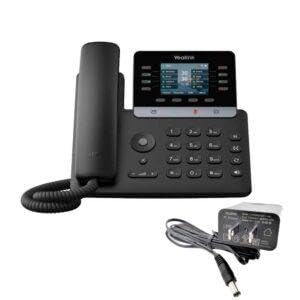 Yealink T73W–PSU IP Phone-with 2-EXP55 Expansion Module-with Power Adapter