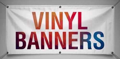 Now Leasing | Full Color Horizontal Vinyl Display Banner with Grommets | Ready to Hang | 3’h x 10’w ft
