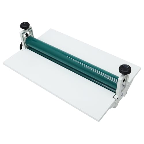 Yokoma Manual 29.5 Inch Cold Laminating Machine - All Metal Desktop Cold Laminator with Adjustable Pressure & Foldable Table, Rubber Roller for Photos, Posters, Books, Artwork (Max Thickness 0.4in)