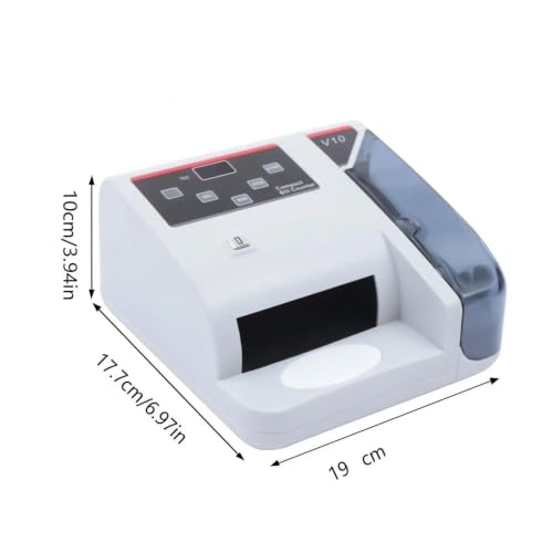 Portable Currency Counterfeit Detector and Multi-Currency Counter