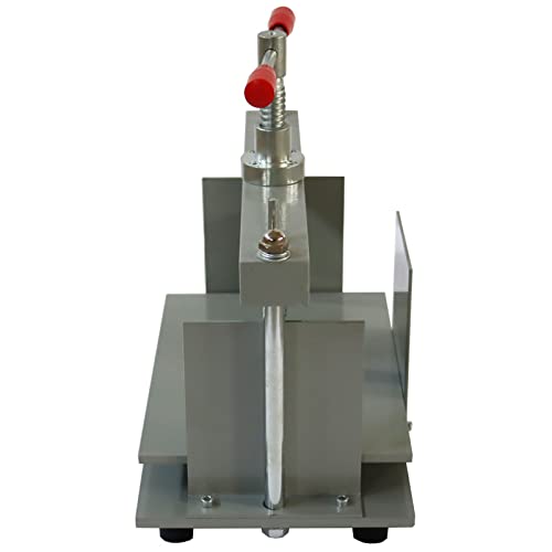 TECHTONGDA Manual Paper Press Machine A4 Book Press Bookbinding Notes Office Invoice Steel Flattening Machine 3306lbs/1500kg Pressure