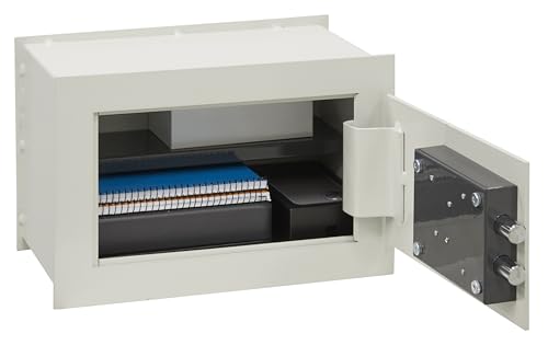 Domus BC/2P Wall Safe with Lock, Light Grey