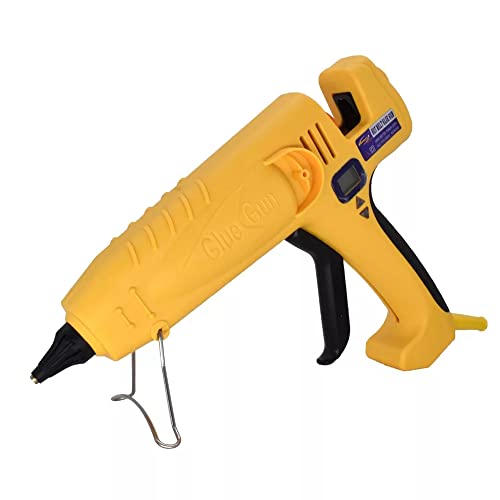 Industrial Hot Glue Gun Full Size High Power 500W Temperature Adjustable Thermostat Control with 0.43" 11mm Glue Sticks, Heavy Duty for Industrial, Household, Arts Crafts Decoration Repairs, Not Mini