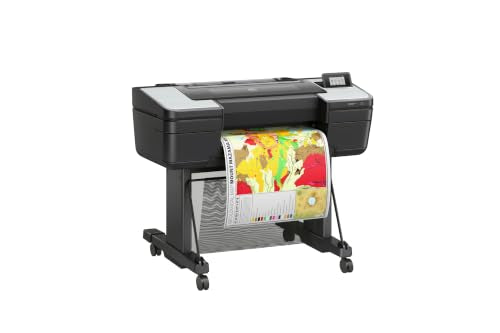 HP DesignJet Z6 Graphics Postscript Printer - 24-inch, for Fast High-Definition Large Format Prints with Print Security Features (T8W15D) - New Model
