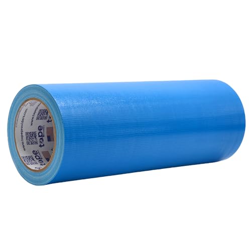 WOD Industrial Grade Sky Blue Duct Tape, 12 inch x 60 Feet