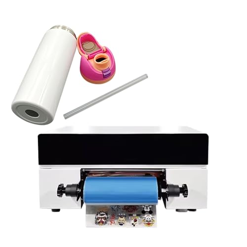 A3 UV DTF Printer for Crystal Labels, 30cm Print Width, EPSON DX7 Printhead, Industrial DTF Printing Machine, 720DPI, 1m/h Speed (3 UV DTF Printer)