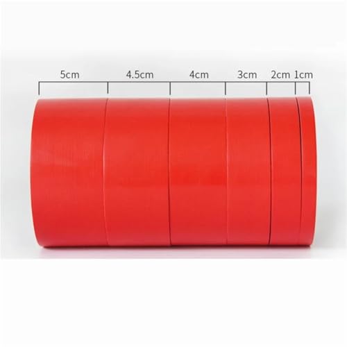 Anenog White Board Tape 4Pcs Multicolor DIY Decoration Color Cloth Base Tape Cloth Duct Tape Carpet Floor Waterproof Tapes High Viscosity Adhesive Tape for Office(Yellow)