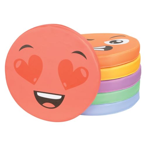 Kaplan Early Learning Company Emotion Floor Cushions - Set of 6