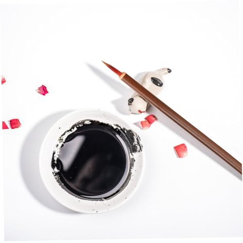 Chinese caligraphy brush, Writing Calligraphy 10Pcs student calligraphy ink writing brush wolf hair to color Stationery calligraphy pen suite brush calligraphy set traditional calligraphy brush China(