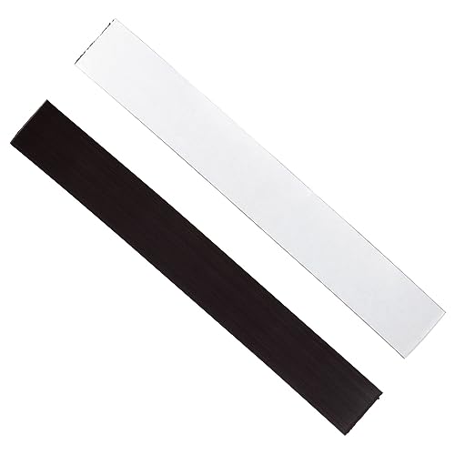Bright Creations Magnet Tape Roll - 1 in x 100 ft - Strong Magnetic Strip Roll with Sticky Adhesive for Fridge & Whiteboard DIY & Crafts