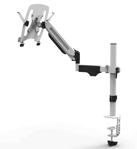 Odyssey Laptop Mount Arm Stand in White
