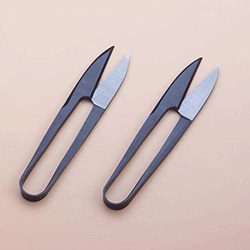 DSWMY Craft Scissors, Craft Scissors Stitch Sewing with Comfort Grip Handle for Home Office School 10 Cm