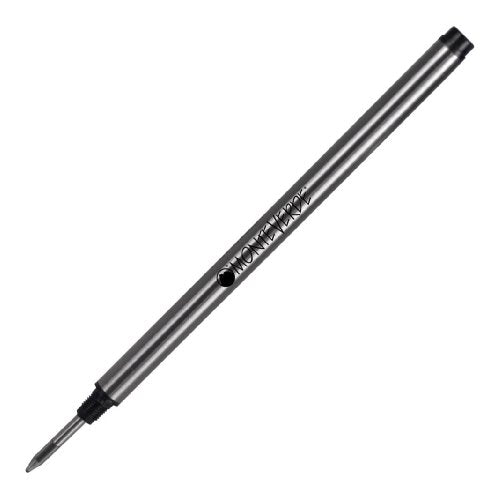 Monteverde Rollerball Refill to Fit Montblanc, Fine, Blue/Black, 50 Pack