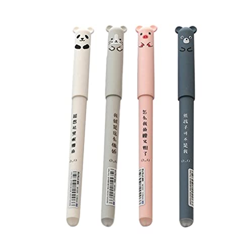 CDGTHYU 12 Pcs Erasable Gel Pen School Office Supplies Stationery Gift 0.35mm Black Ink