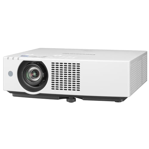 Panasonic PT-VMZ51 WUXGA LCD Laser Projector, 5200 Lumens, White