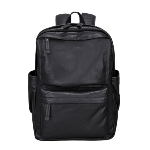 VCDUXMQLK Genuine leather backpack for men's top layer cowhide for business computer bag