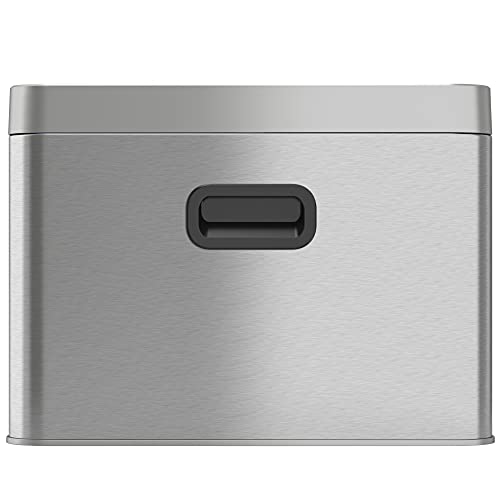 iTouchless 5.3 Gallon /20L Commercial Dual Open Top Trash Can/Recycle Bin