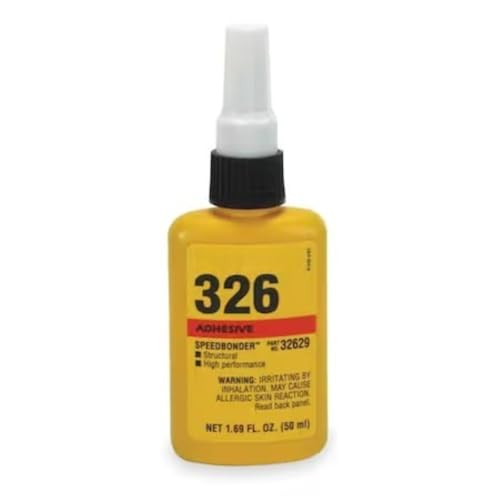 for Loctite 135402 Acrylic Adhesive, 326 Series, Amber, 1.69 Fl Oz, Bottle, No Mix