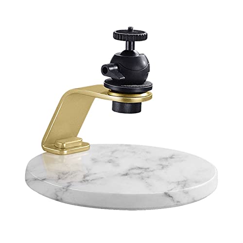 HIHELO Tripod for Projector Projector Stand Desktop Small Home Bedside Projector Shelf Living Room Conference Room Adjustable Projector Rack Marble Base DJ Stand
