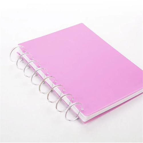 Binder Ring 1000pcs/set Ultra-Transparent Loose-Leaf Rings Buckle Notebook Album DIY Binding Ring for Key,and Index Cards,School, Home, Or Office(38mm CTM 1000pcs)