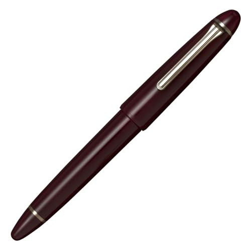 SAILOR Profit Casual L Gold Trim Fountain Pen, Clear Red Extra Fine Nib (EF), Japanese Made Writing Pen 11-0820-130