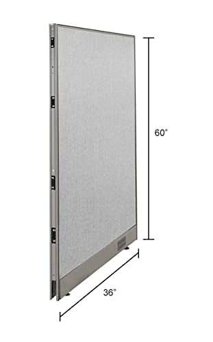 GOF Office Partition Single Full Fabric Panel (36" w x 60" h)