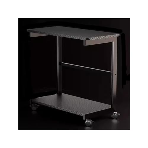 HEAIQI Computer Stand Pc Stand CPU Stand Desktop Computer Chassis Base Tray Removable Heightening Bracket Storage Rack Computer Tower Stand Printer Stand(Black)