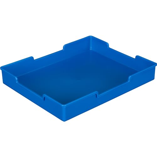 Really Good Stuff Oak 6-Slot Mail Center with Trays Single Color, 6 Trays