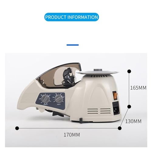 Automatic Tape Dispenser, Automatic Tape Cutting Machine, Paper Dispenser Adhesive Cutter Packaging Machine, Tapes Slitting Machine 60mm Width Tools,Office,Warehouse,Retail Store