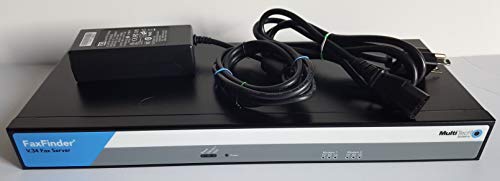MultiTech FaxFinder V.34 Fax Server FF240 2-Port SKU# 92500751LF with CWT AC Adapter Model CAD060121