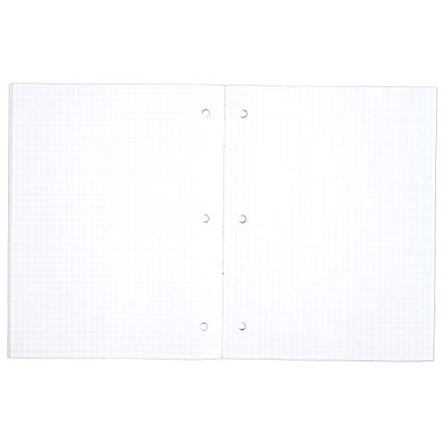 Mead Graph Paper Pads, Quadrille, 4 Squares per Inch, 11" x 8-1/2", 20 Sheets, 48 Pads/Pack (73852)