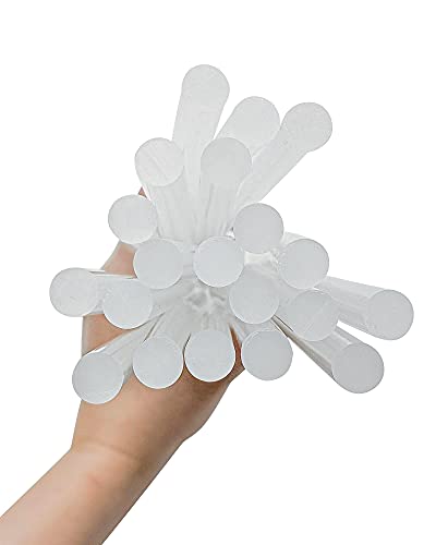 Clear High Temperature Full Size Hot Glue Sticks, 22 Pounds (410-Pack) 0.43" Diameter x 10" Long, All Purpose Craft Glue Gun Sticks Bulk for Crafting, Home Décor, DIY, Art (22, Pounds)