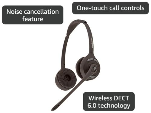 Plantronics 86920-01 Wireless Headset Only - DECT 6.0