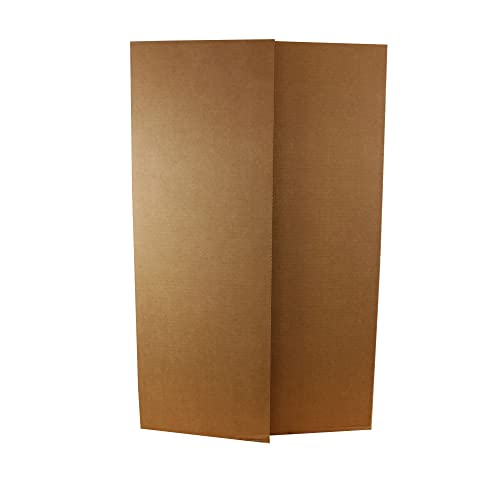 Flipside Products 36” x 48” Project Boards for Presentations, Science Fair, School Projects, Event Displays and Trifold Picture Board, Proudly Made in USA - Bleached White - 10 Pack
