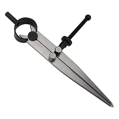 KLJUHGTR 4"/6" DIY Divider Leather Craft Rotating Scratch Furniture Compasses Sewing Handmade Tools